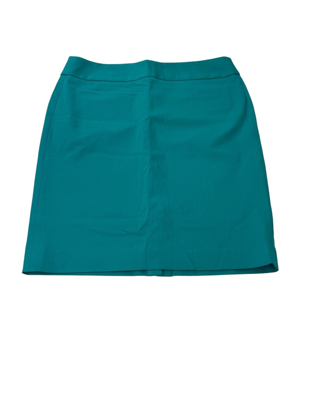 Banana Republic Teal Pencil Mini‎ Skirt Size 12 Womens NWT